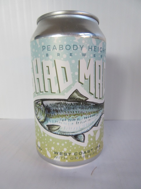 Peabody Heights - Shad Madness - West Coast IPA w Grapefruit - Click Image to Close